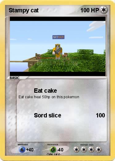 Pokemon Stampy cat