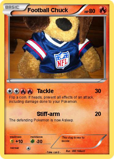 Pokemon Football Chuck