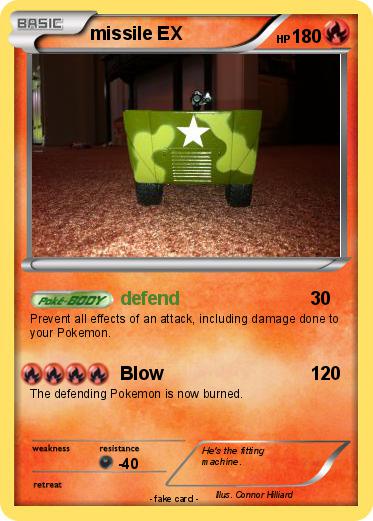 Pokemon missile EX