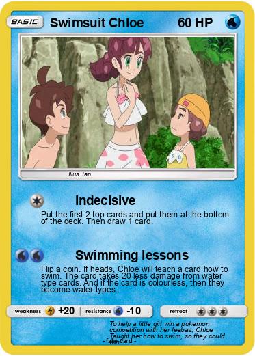 Pokemon Swimsuit Chloe