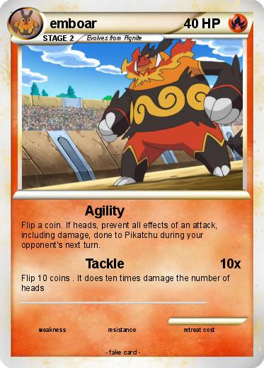 Pokemon emboar