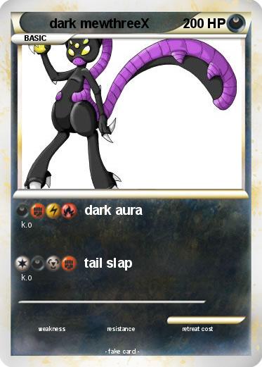 Pokemon dark mewthreeX