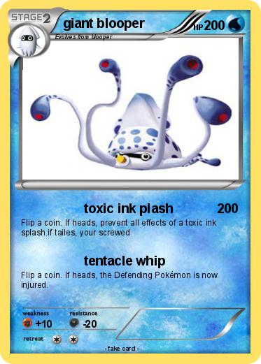 Pokemon giant blooper