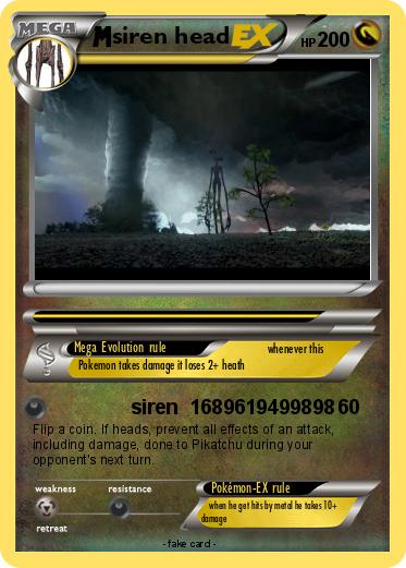 Pokemon siren head