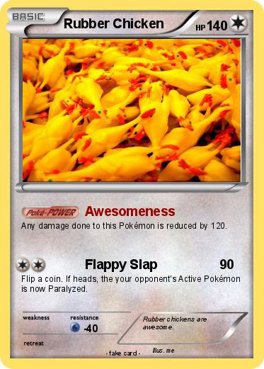 Pokemon Rubber Chicken