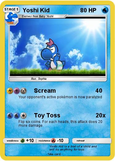 Pokemon Yoshi Kid