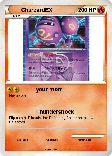 Pokemon CharzardEX
