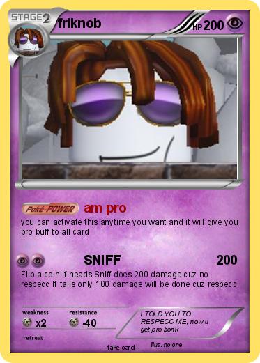 Pokemon friknob