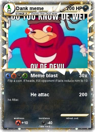 Pokemon Dank meme
