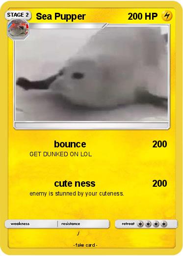 Pokemon Sea Pupper