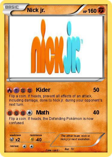 Pokemon Nick jr.