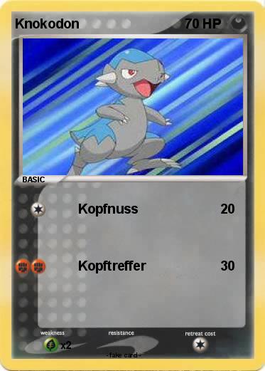 Pokemon Knokodon