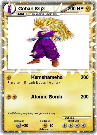 Pokemon Gohan Ssj3