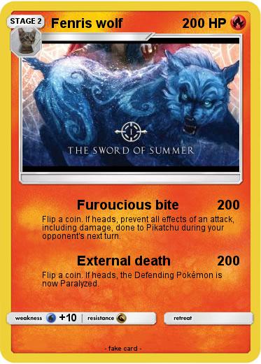 Pokemon Fenris wolf