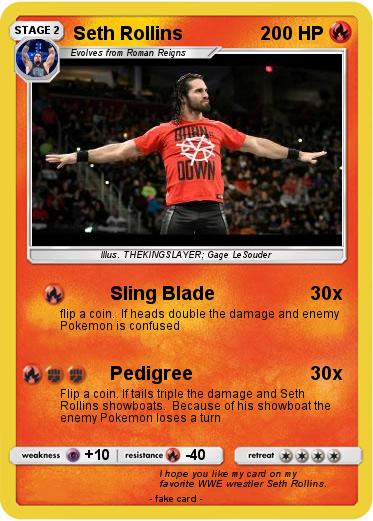 Pokemon Seth Rollins