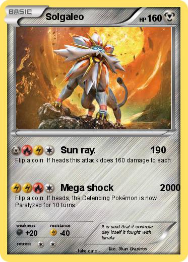 Pokemon Solgaleo