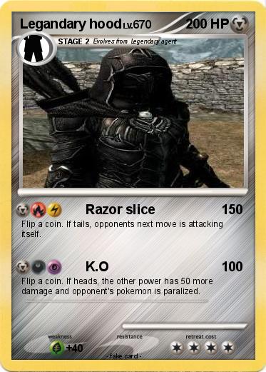 Pokemon Legandary hood