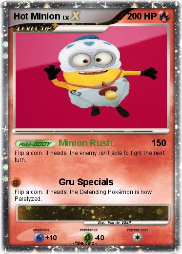 Pokemon Hot Minion