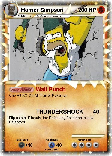Pokemon Homer Simpson