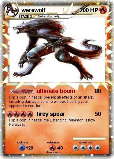 Pokemon werewolf