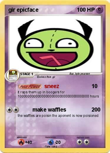 Pokemon gir epicface