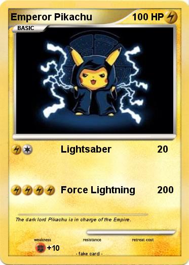 Pokemon Emperor Pikachu