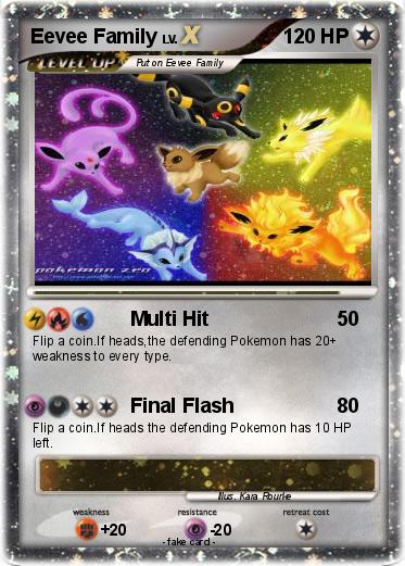 Pokemon Eevee Family