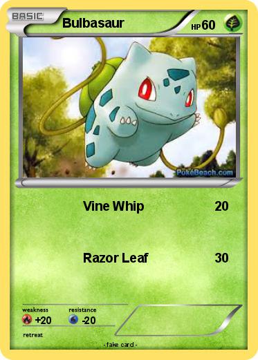 Pokemon Bulbasaur