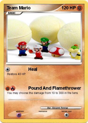 Pokemon Team Mario