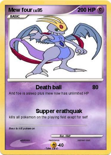 Pokemon Mew four