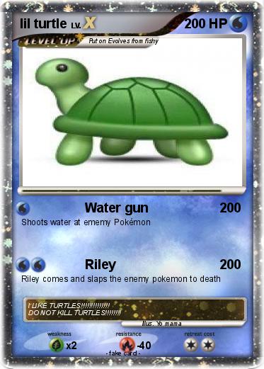Pokemon lil turtle
