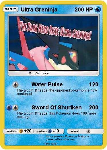Pokemon Ultra Greninja