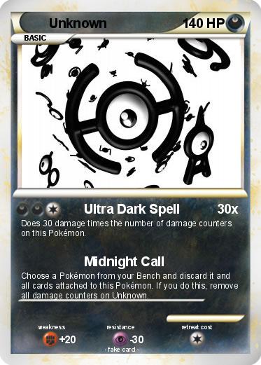 Pokemon Unknown