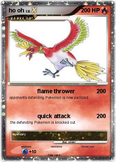 Pokemon ho oh