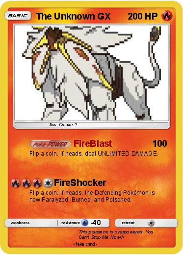 Pokemon The Unknown GX