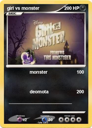 Pokemon girl vs monster
