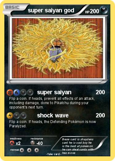 Pokemon super saiyan god