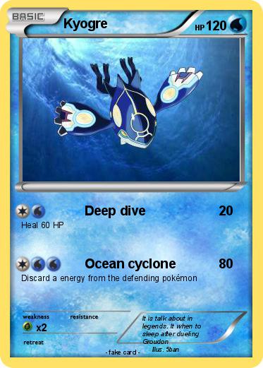 Pokemon Kyogre