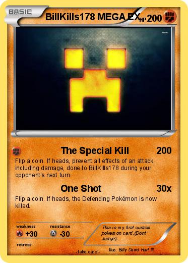 Pokemon BillKills178 MEGA EX