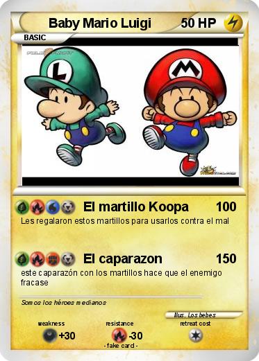 Pokemon Baby Mario Luigi