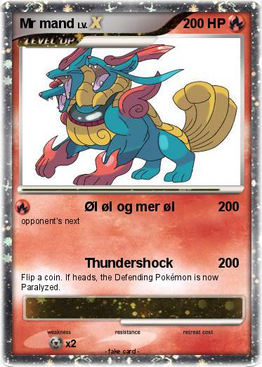Pokemon Mr mand