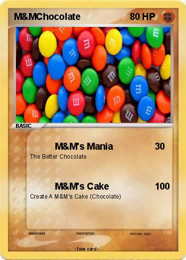 Pokemon M&MChocolate