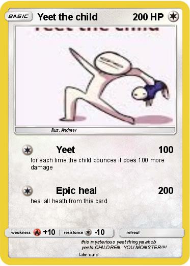Pokemon Yeet the child