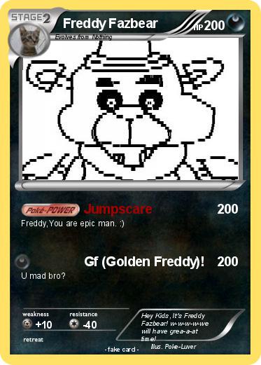 Pokemon Freddy Fazbear