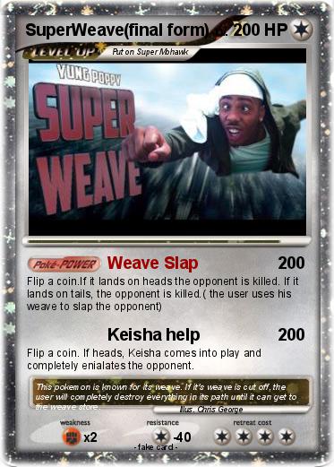 Pokemon SuperWeave(final form)