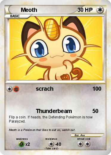 Pokemon Meoth