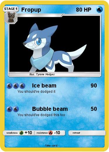 Pokemon Fropup