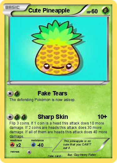 Pokemon Cute Pineapple