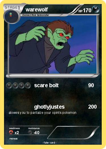 Pokemon warewolf