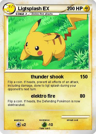 Pokemon Ligtsplash EX